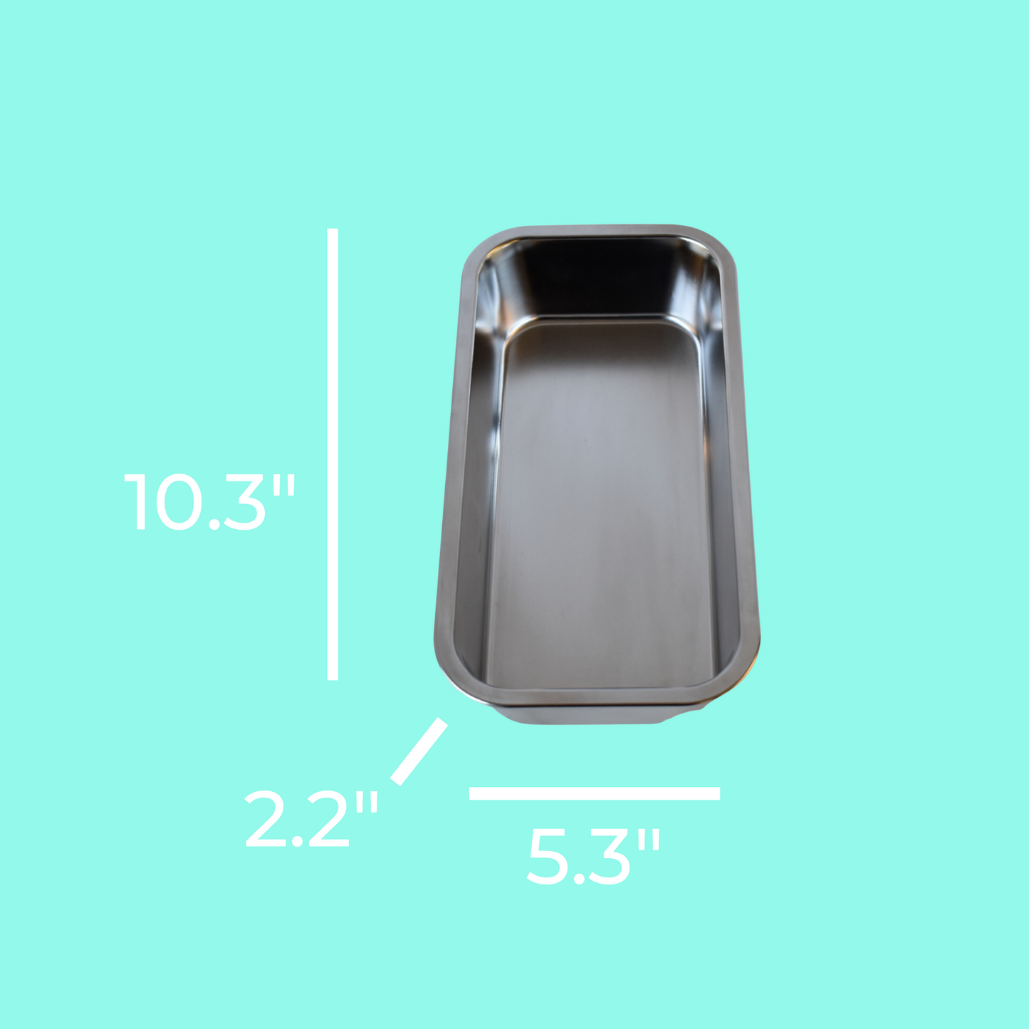 Bundle: 6-Pack Metal Containers with Lids