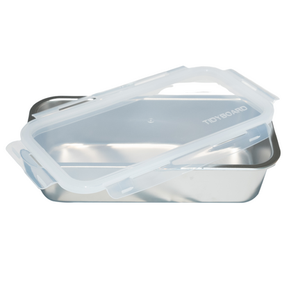 Bundle: 6-Pack Metal Containers with Lids