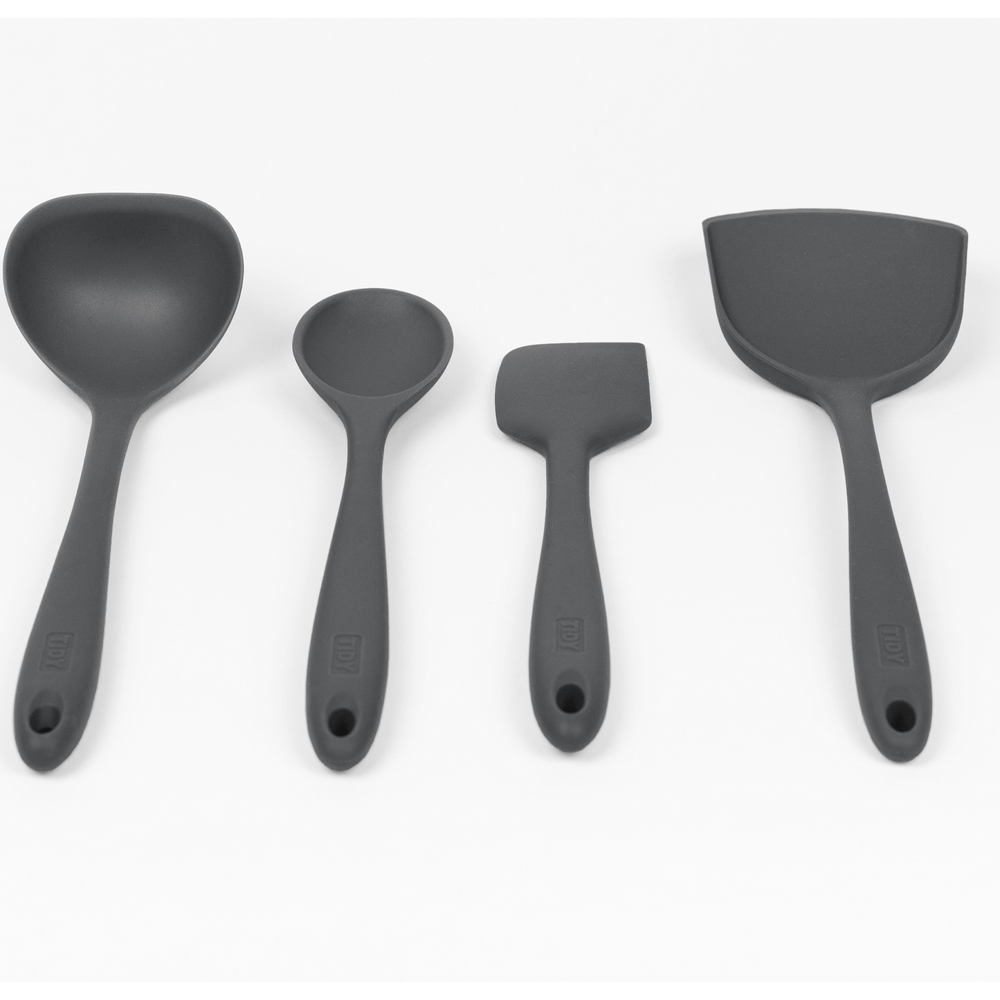 TIDY Silicone Utensils, 4-Pack