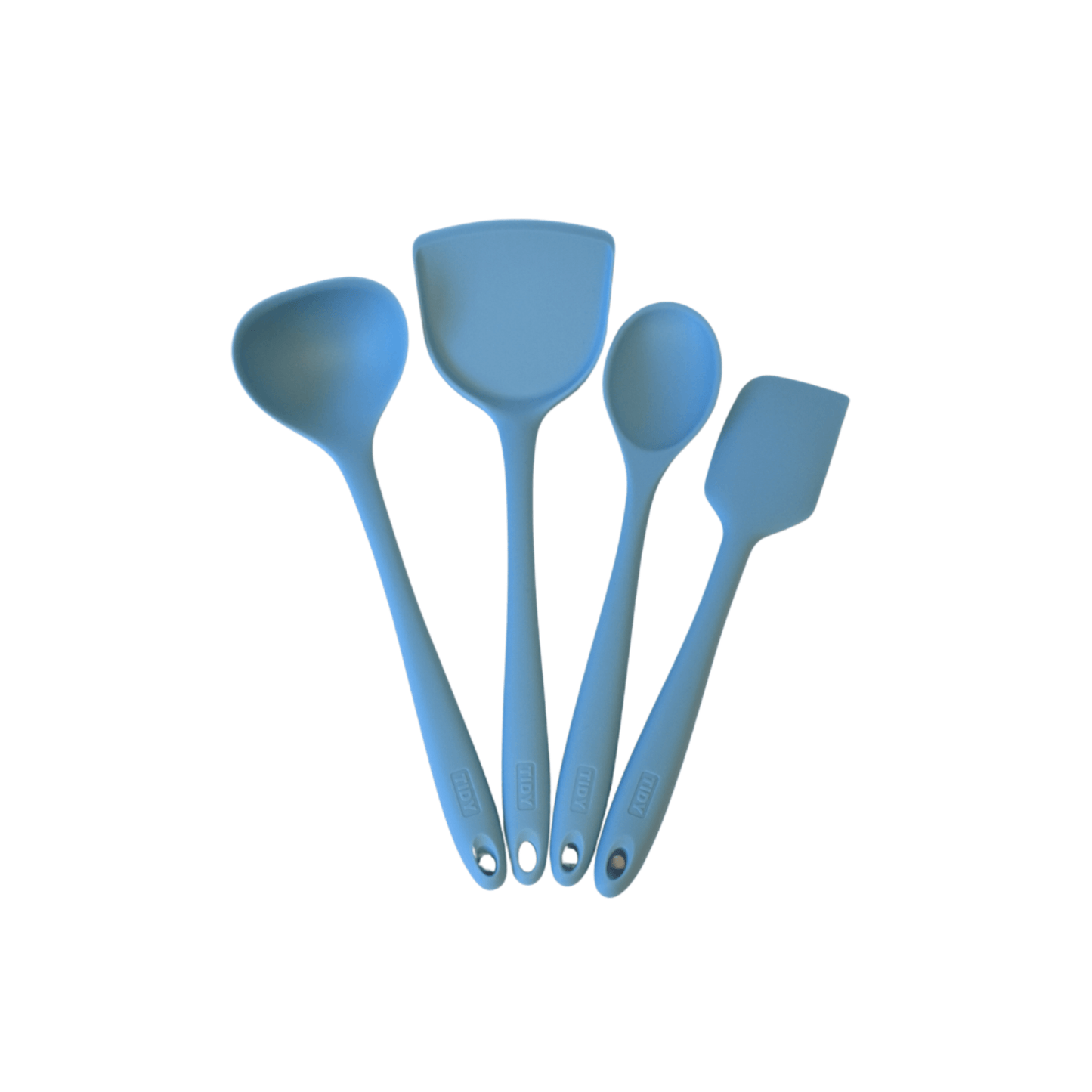 TIDY Silicone Utensils, 4-Pack